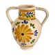 Vase amphora ceramic decoration flowers