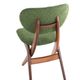 Set of 4 AwA Scissor Chairs - teak mid century modern - new upholstery