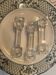 Lot de 3 bougeoirs en cristal