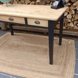 Three-drawer desk