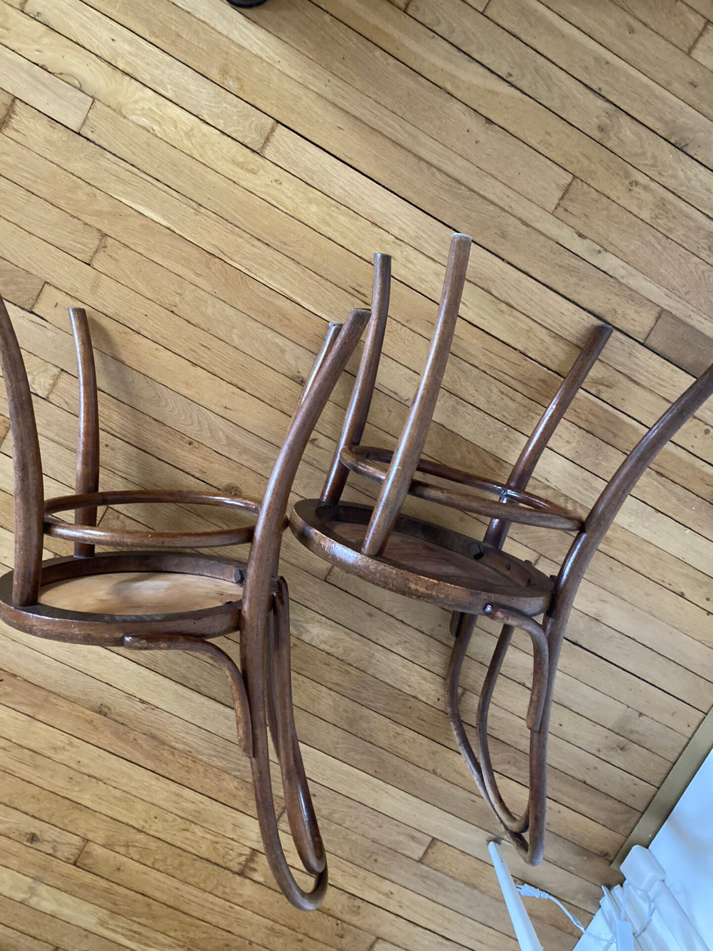 2 chaises Jacob&Joseph Kohn