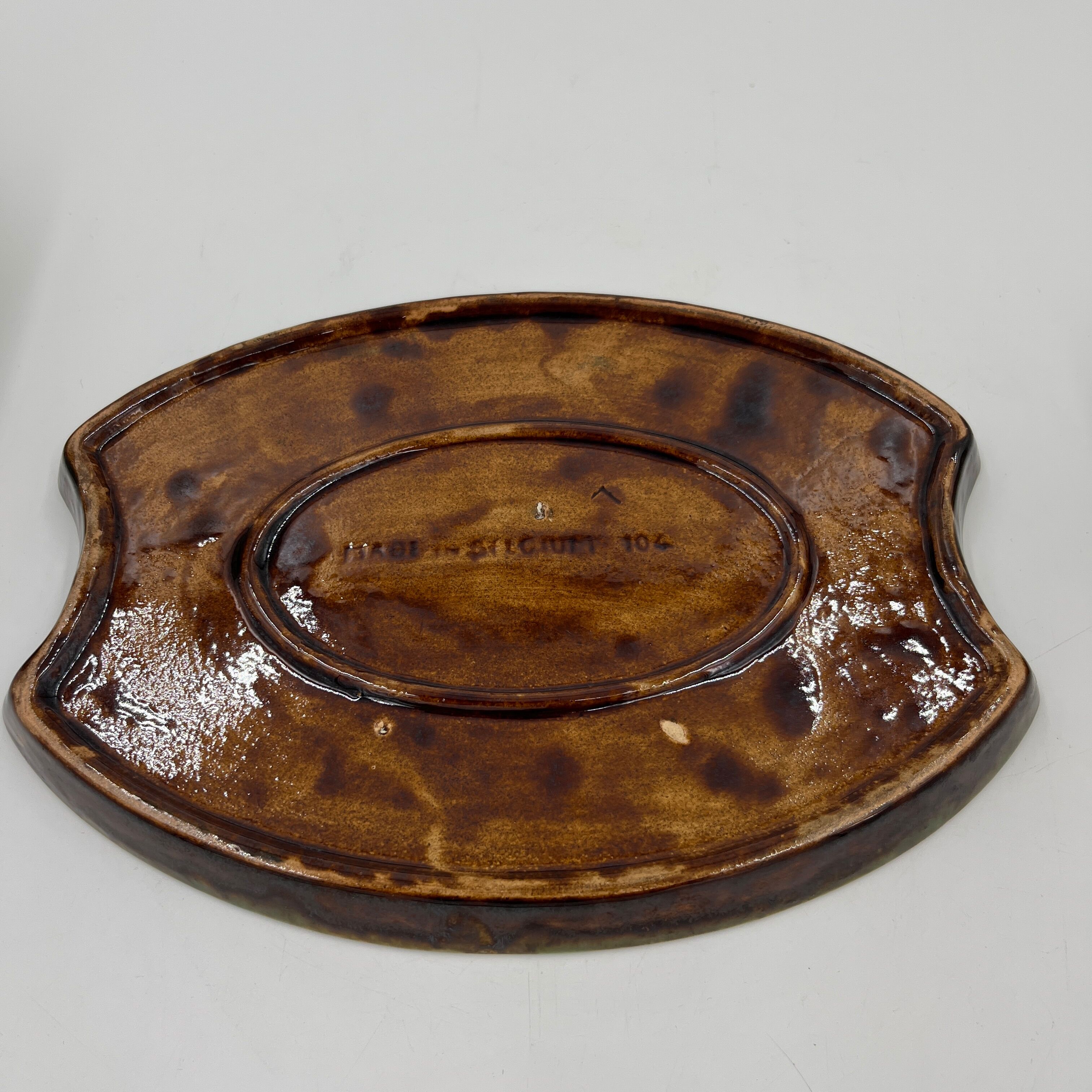 Smoker tray from Thulin pottery