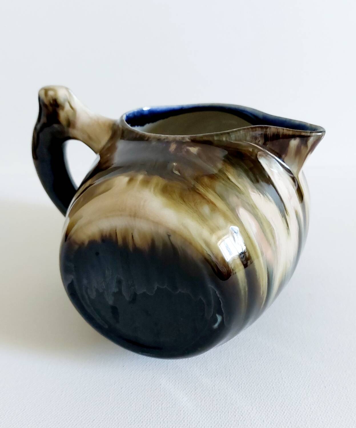 Vintage earthenware pitcher