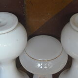 Triptych of vases signed