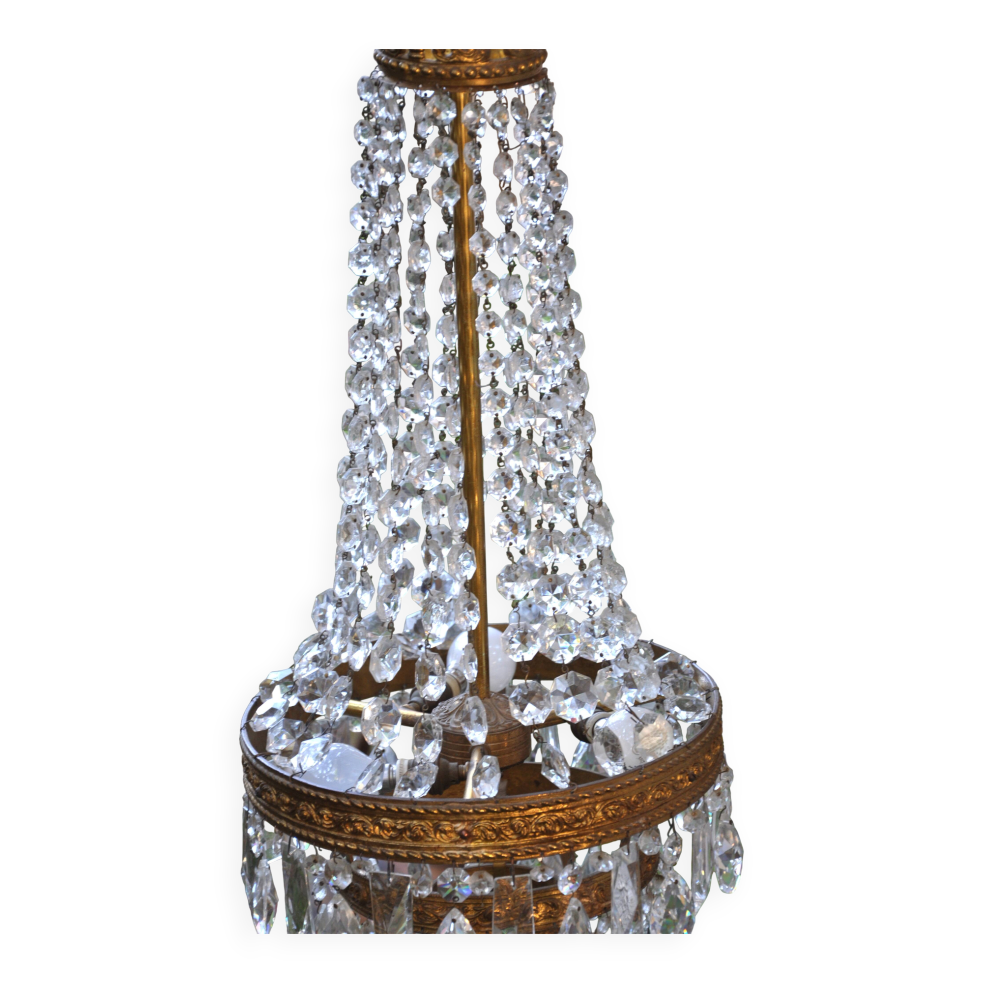 Lustre ancien Montgolfiere