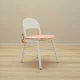 Set of four beech chairs, Italian design, 1970s, production: Italy