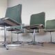 Suite de 6 chaises pivotantes Roche Bobois, 70's