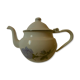Teapot or coffee maker in old enamelled sheet metal