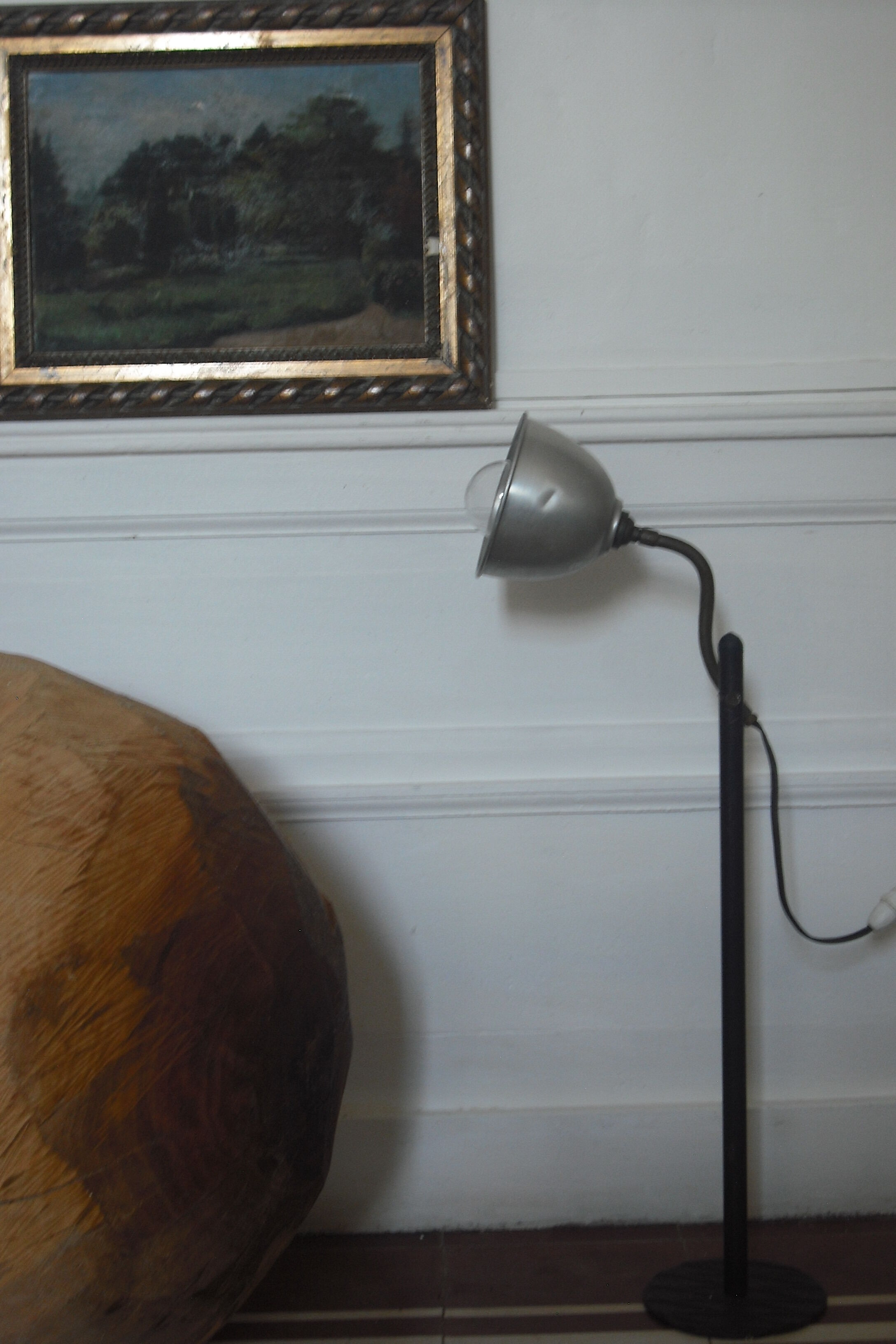 Lamp articulated arm 74 high circa 1930