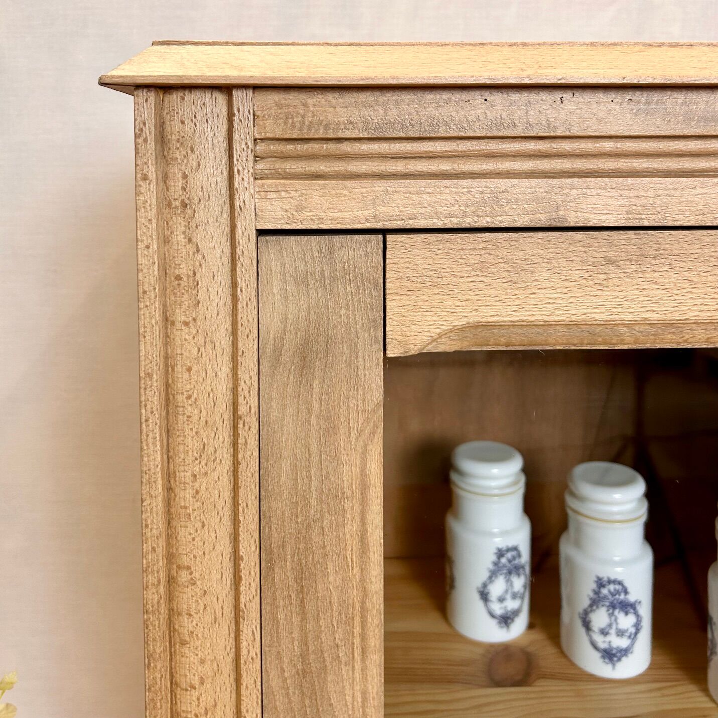 Glazed cupboard