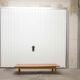 Scandinavian wardrobe 2 sliding doors 1960
