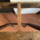 Antique wall console in carved walnut, Louis XV style, 19th century.