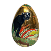 Collector's egg in Longwy enamels by Alain Thomas Limited Edition