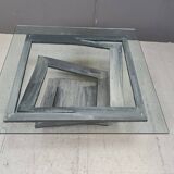 Fleur de Fer coffee table by Maurice Barilone, 1980s