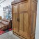 Very old oak wardrobe in very good condition