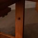 Vintage folding pine service trolley, 1970s