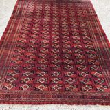 Traditional Turkoman Oriental Hand Made Rug 180x122cm boho