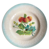 Saint Amand strawberry dessert plate