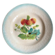 Saint Amand strawberry dessert plate