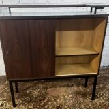 Vintage rosewood bar by Metalform from the 60s