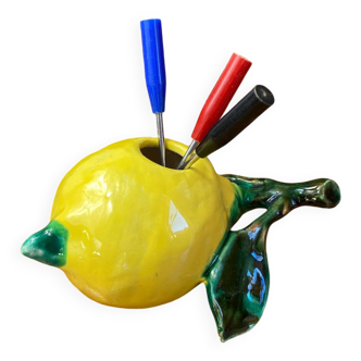 Vallauris ceramic aperitif pick holder