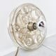 Glass wall light by Peil and Putzler, 1970s