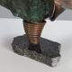 Sculptural copper vase by Bart van Bekhoven, Netherlands, 1980s