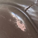 Pair of Geoffrey Harcourt armchairs - Artifort - Circa 1970 - brown leather