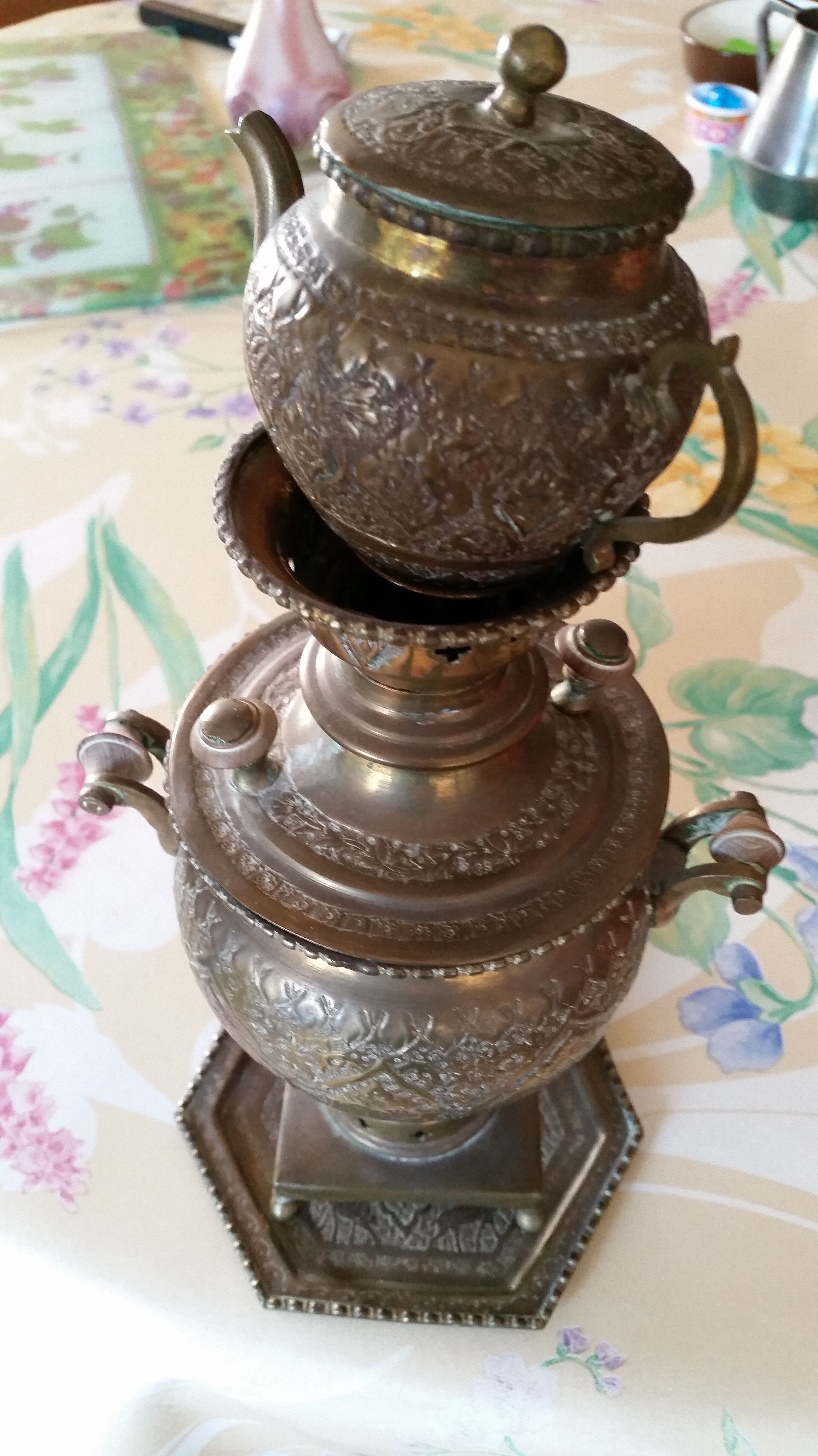 Old Iranian samovar