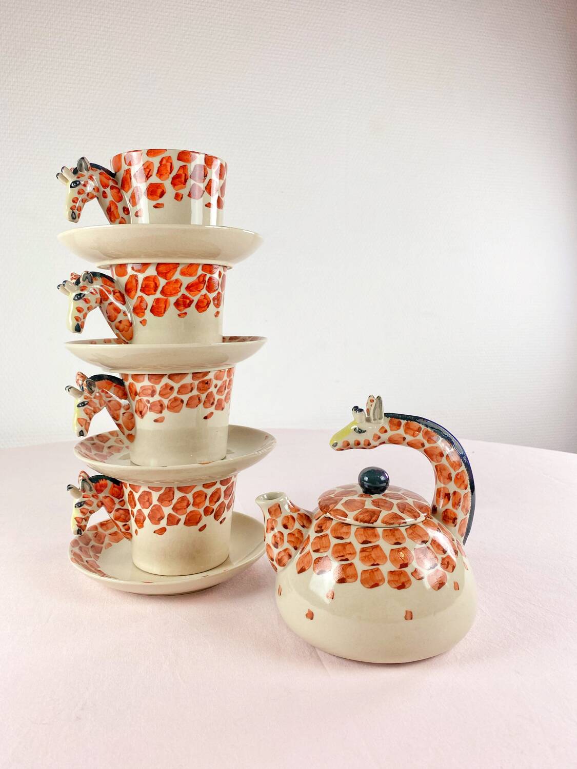 Vintage Giraffe service