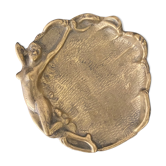 Art Nouveau brass pocket tray