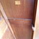 Walnut restoration cabinet