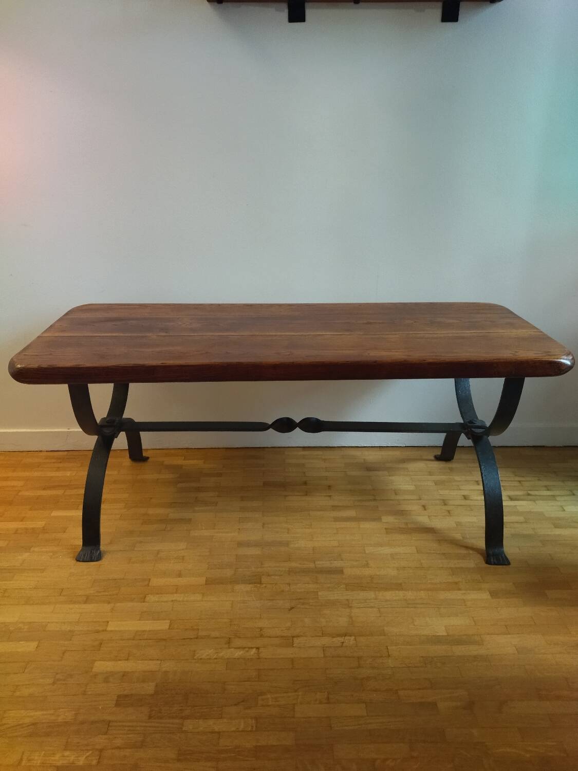 Vintage oak coffee table