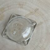 Small square ashtray Duralex Saint Gobain France