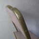 Folding chair chaisor powder pink velvet