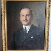 Oil painting "Portrait of a Man", 1922