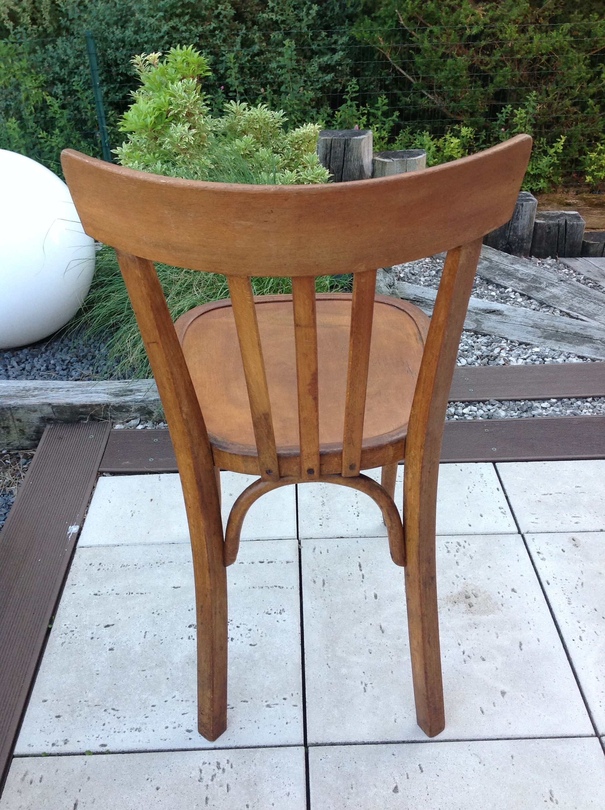 Mahieu bistro chair / vintage 50s