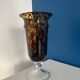 Medicis vase in tortoiseshell-colored blown glass 1970
