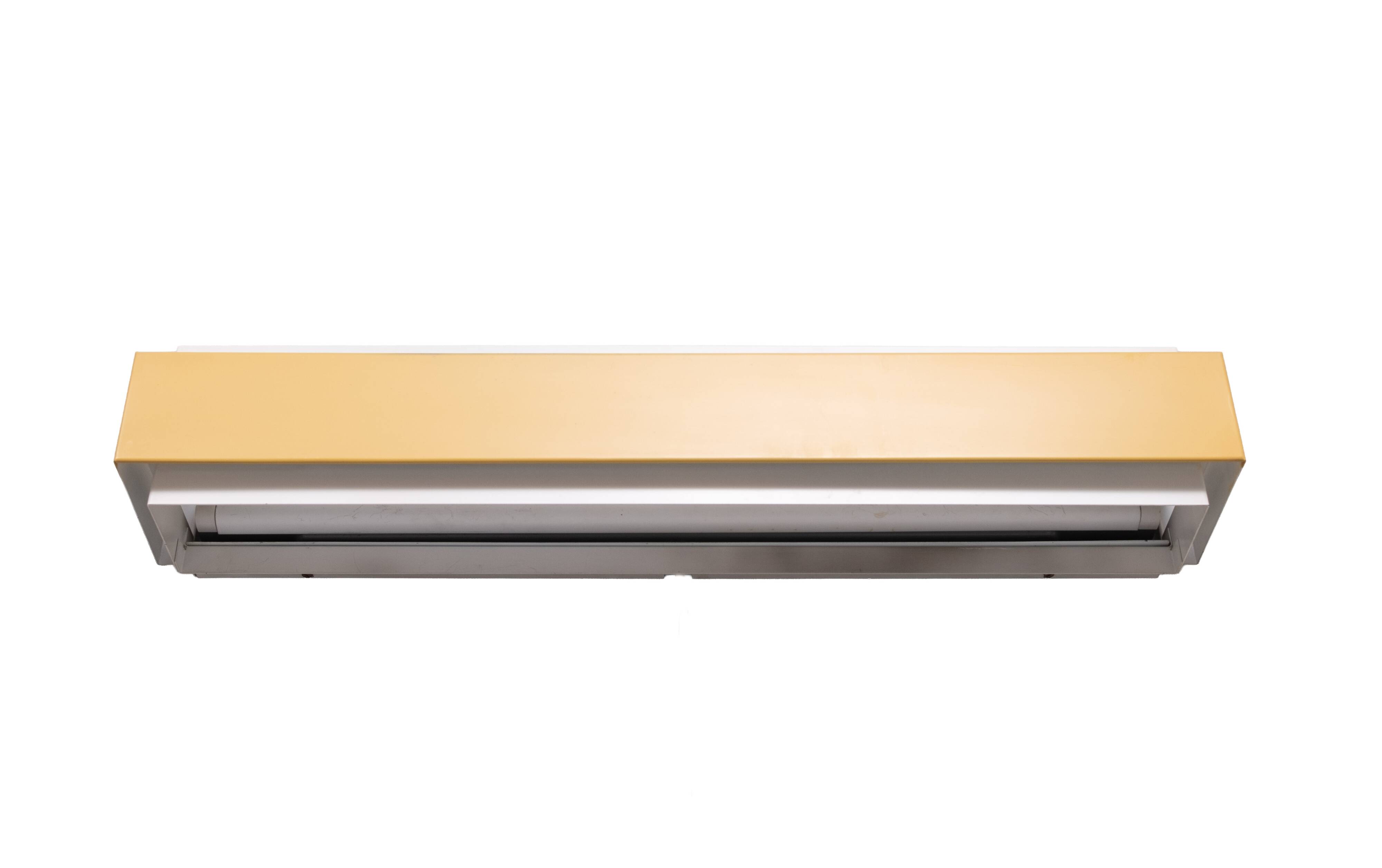 Philips Metal rectangular fluorescent Wall Lamp 1960s Holland