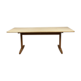 Table à manger Shaker, modèle C18 conçu par Børge Mogensen