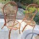 Rattan garden furniture / vintage 60s-70s