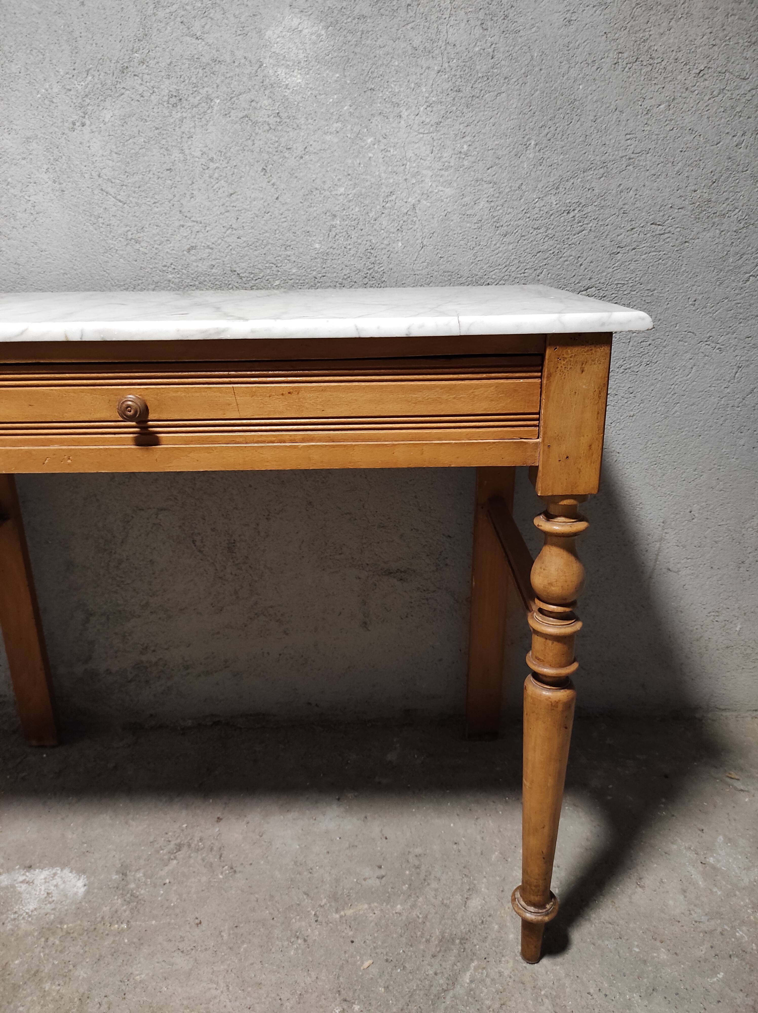 Marble hairdresser table