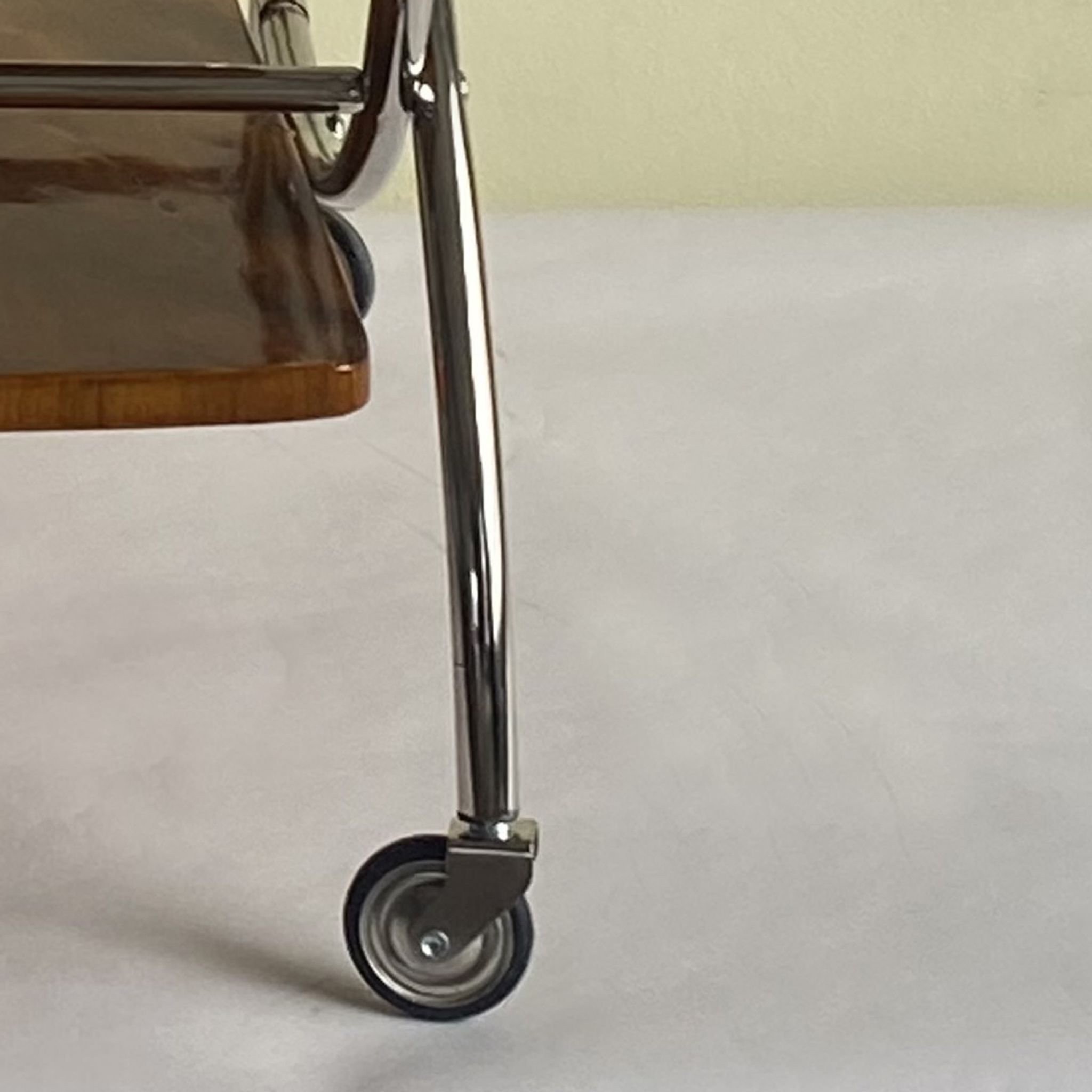 Art deco rolling bar cart, hungary 1930s