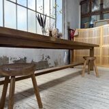 XXL solid oak farmhouse table 3.5m