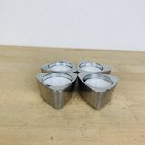 4 bougeoirs triangle aluminium, Ikéa