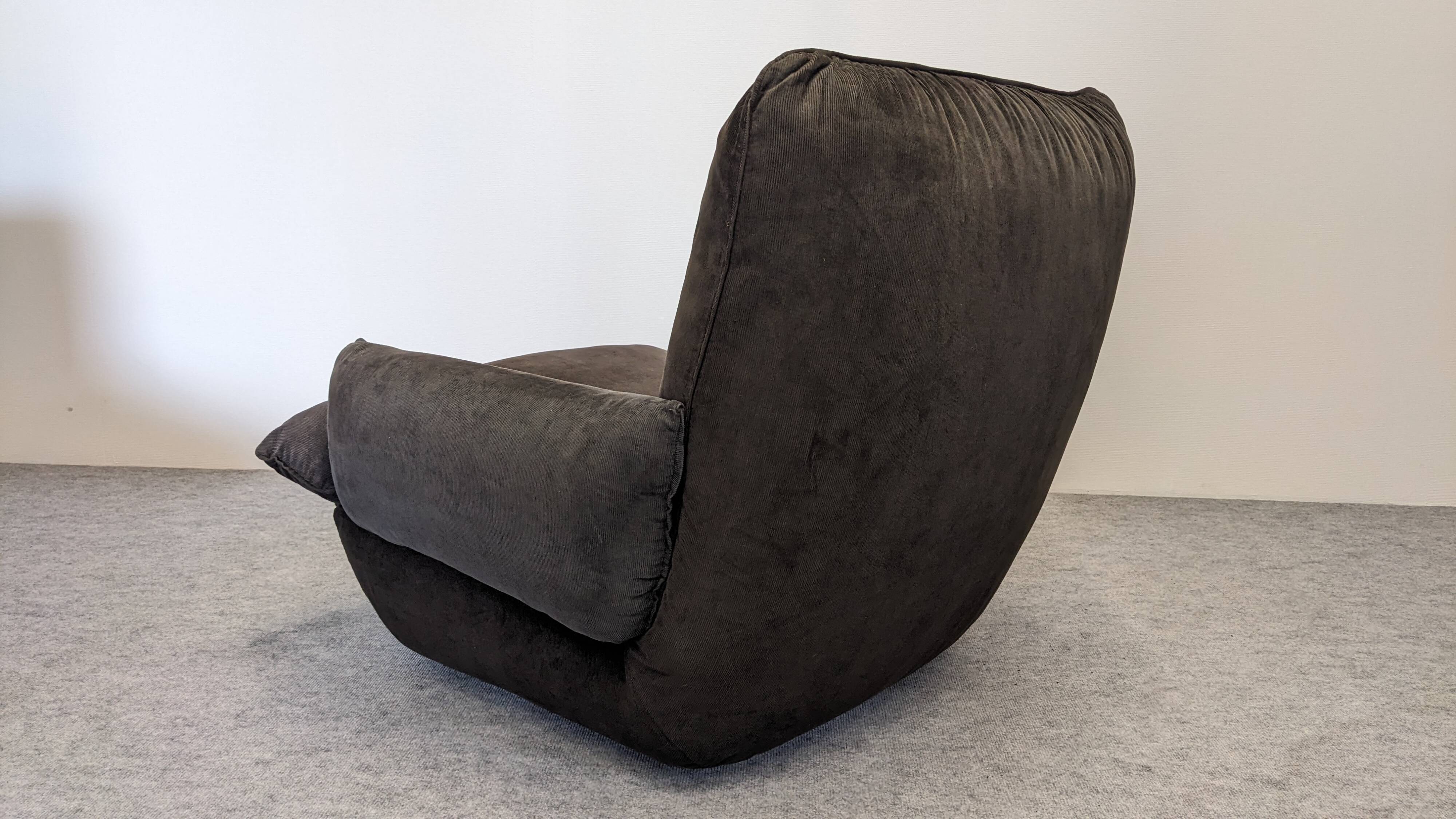 Pair of armchairs by Michel Cadestin for Airborne, France circa 1970.