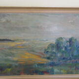 Painting "Plenitude" with framing, signed