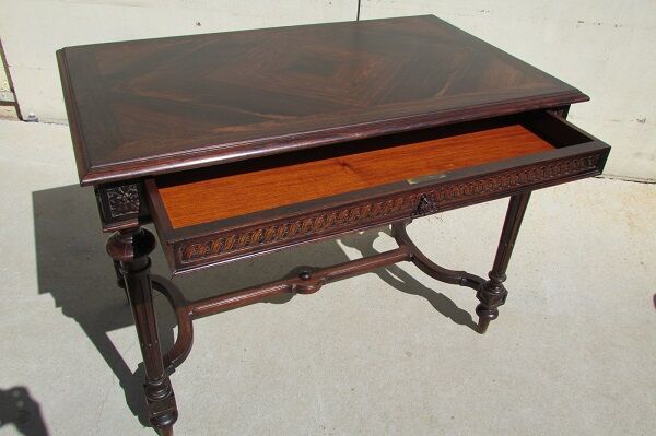 Writing of time table Napoleon III in ebony