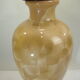 Straw-marquetry table lamp / Louis Drimmer/vintage