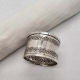 Ancien Rond de Serviette en Argent Poinçon Minerve